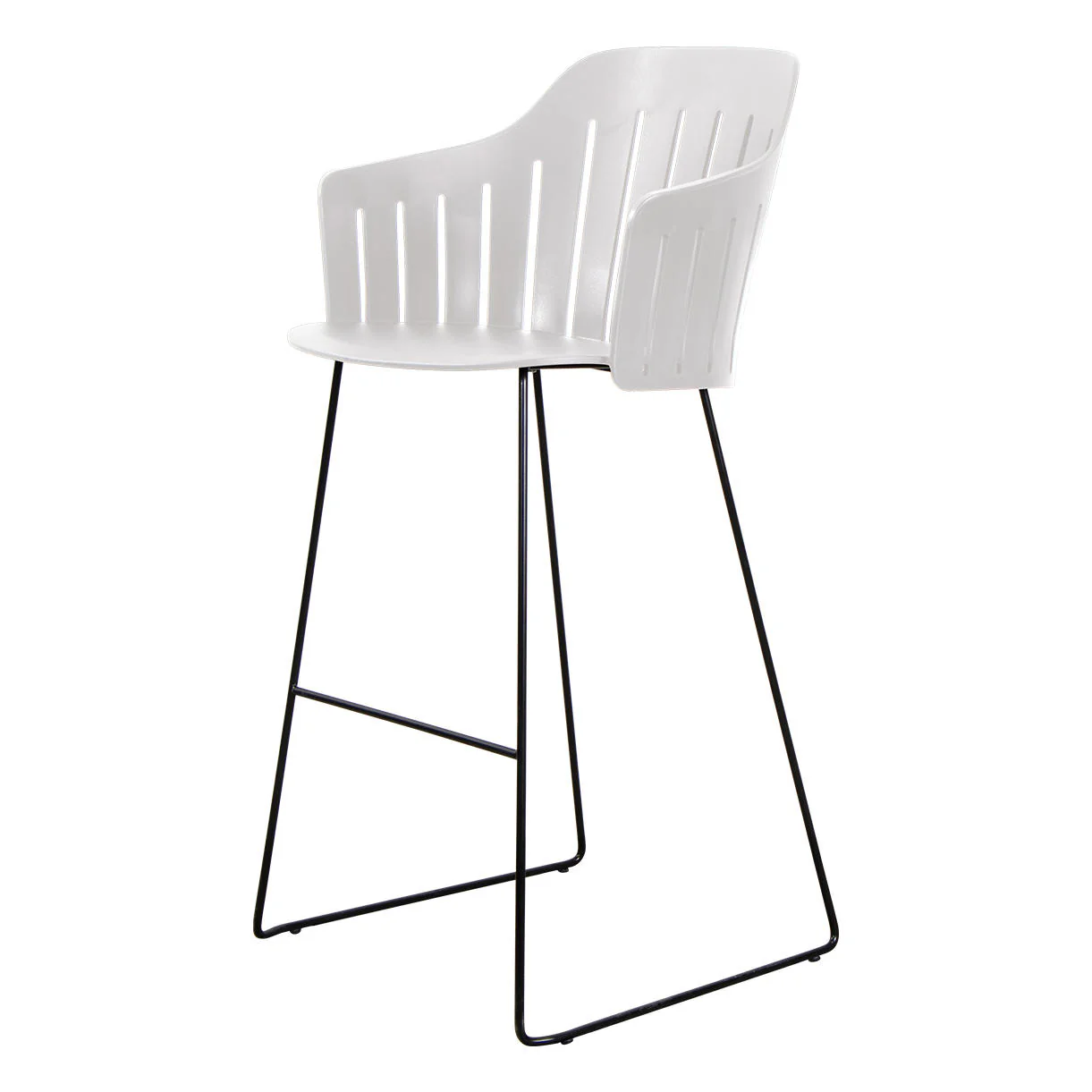 Choice Bar Chair with Black Sled Base - Image 8