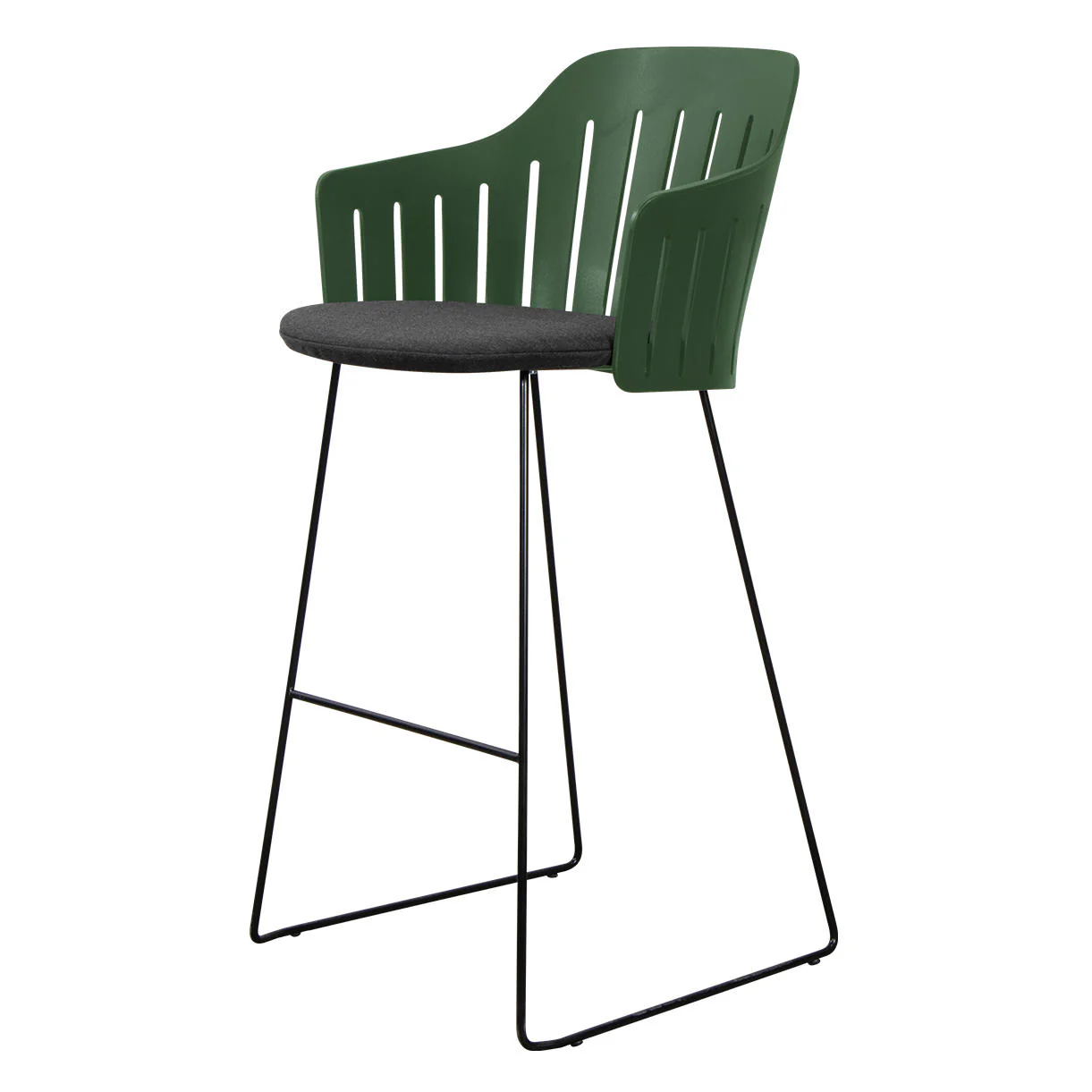 Choice Bar Chair with Black Sled Base - Image 9