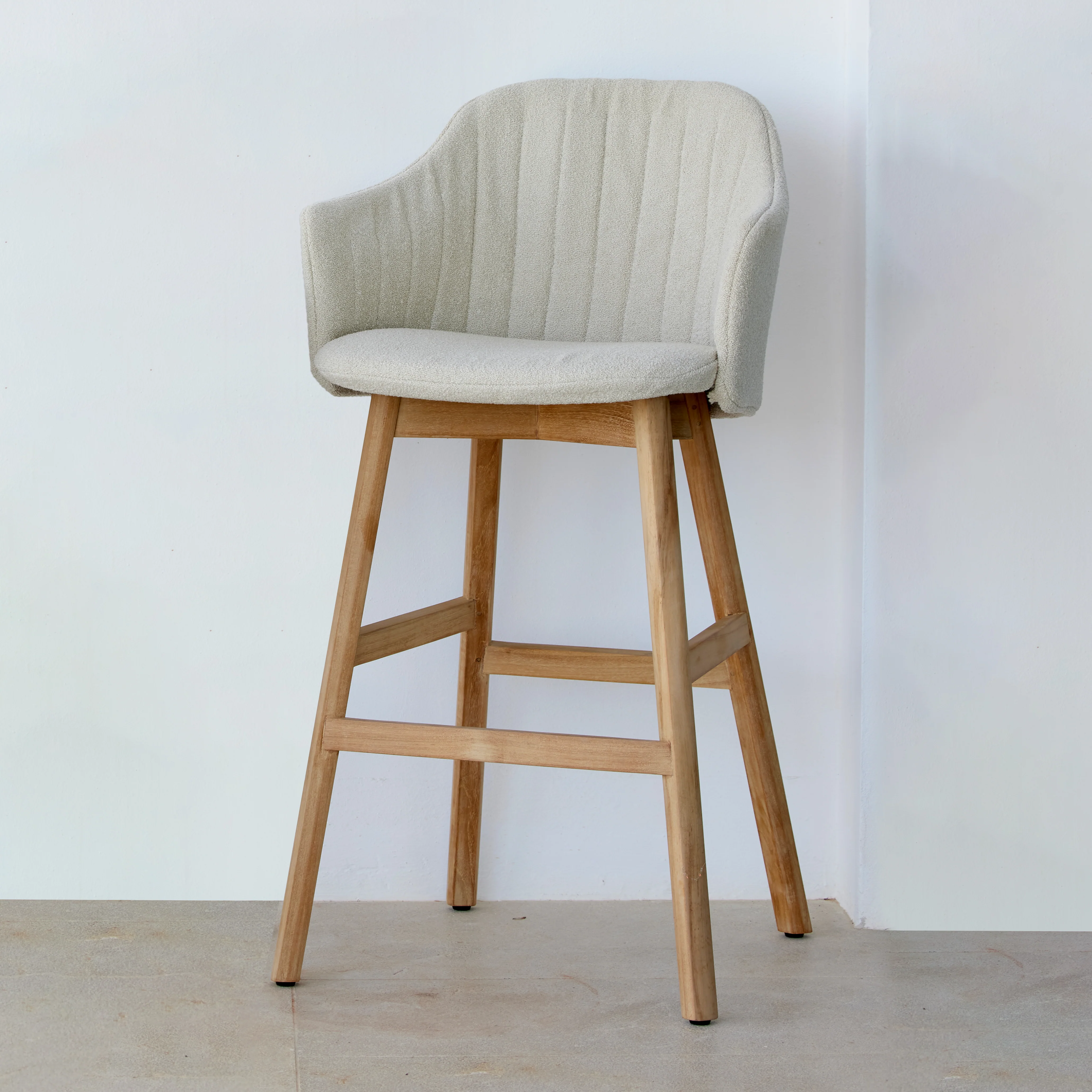 Choice Bar Chair with Teak Legs - Image 3