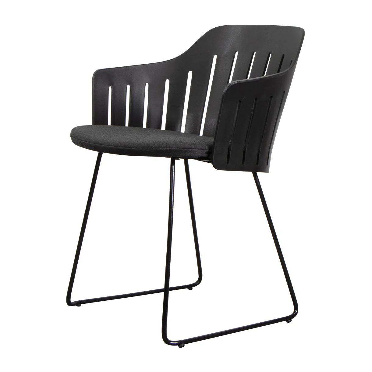 Choice Dining Chair with Black Sled Base - Image 11