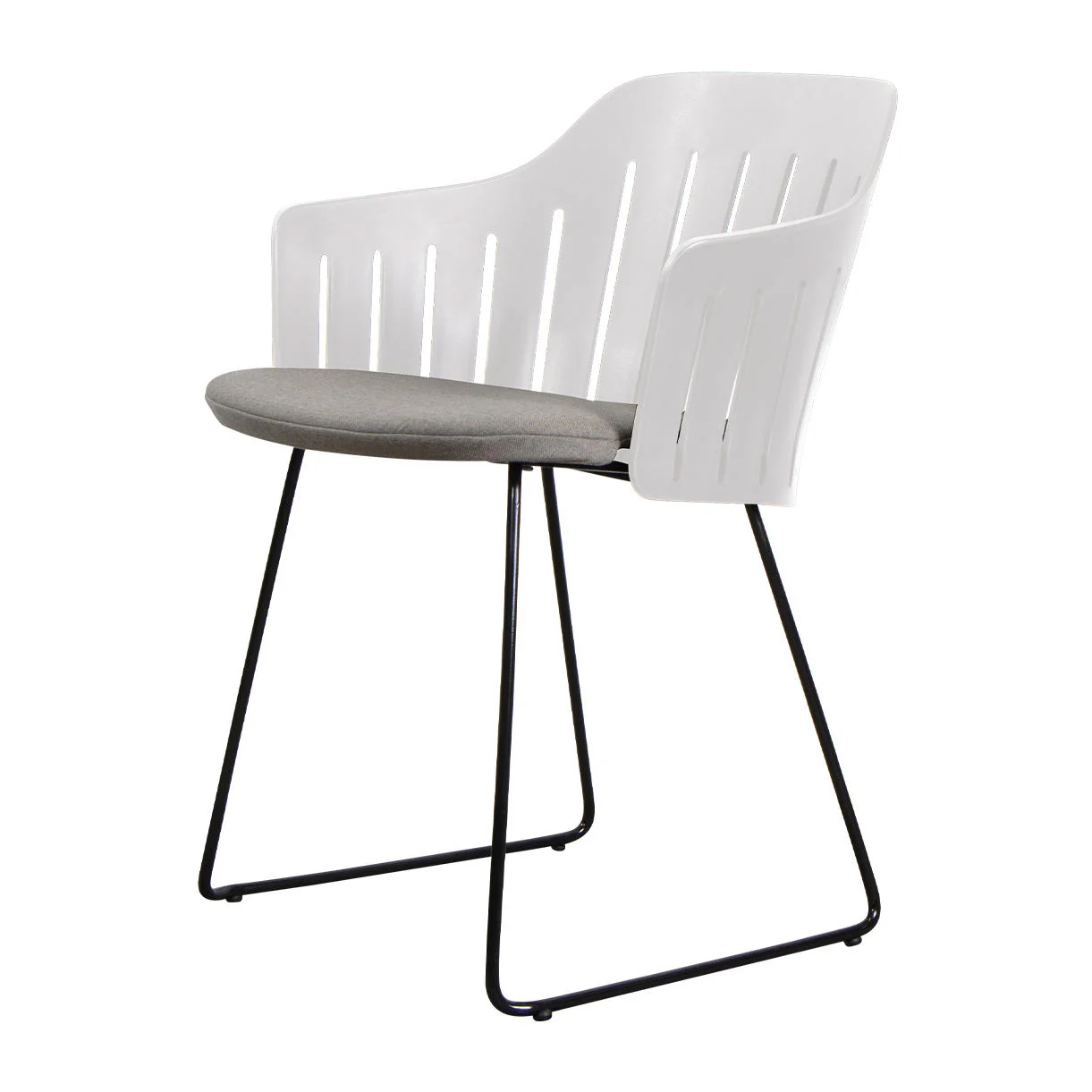 Choice Dining Chair with Black Sled Base - Image 17