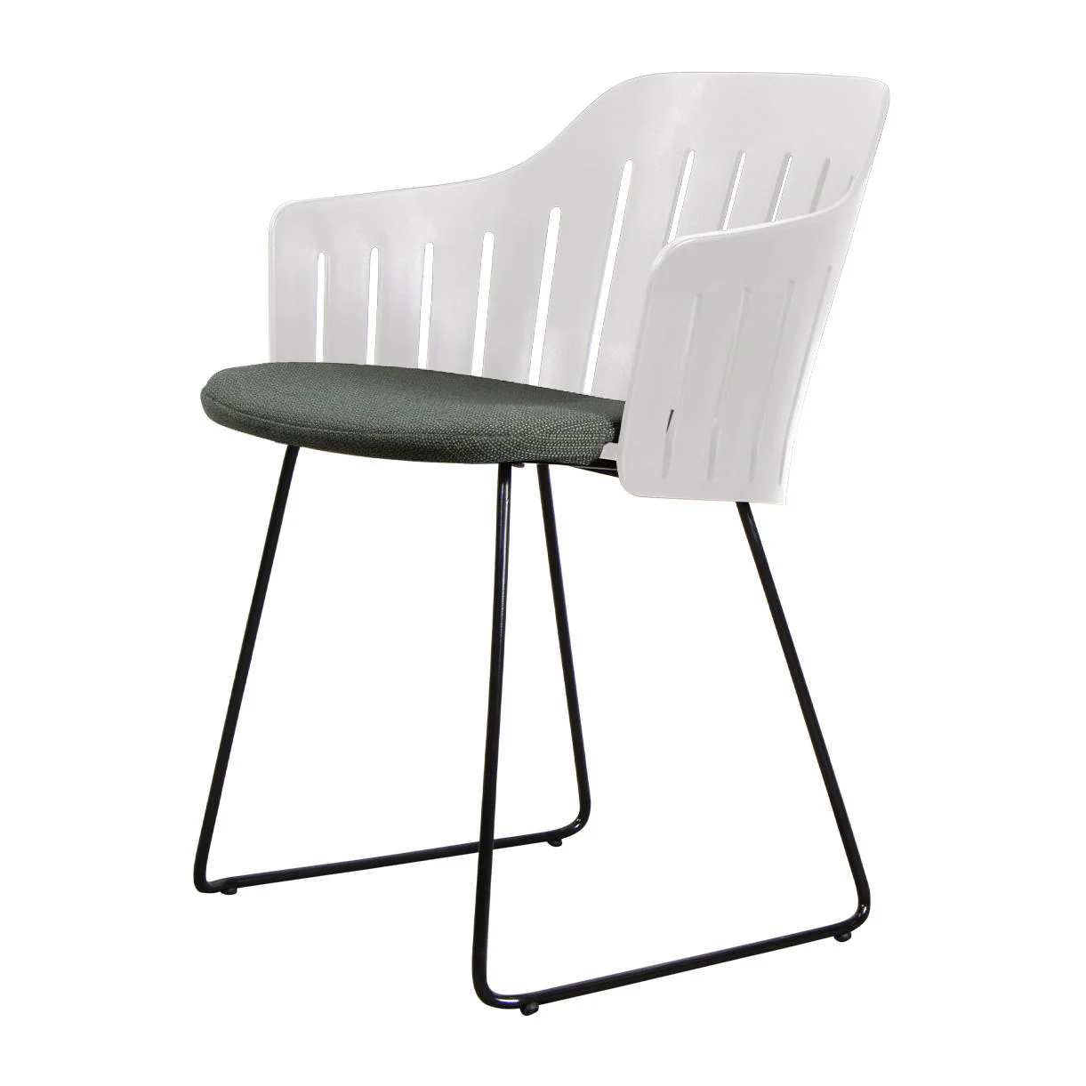 Choice Dining Chair with Black Sled Base - Image 21
