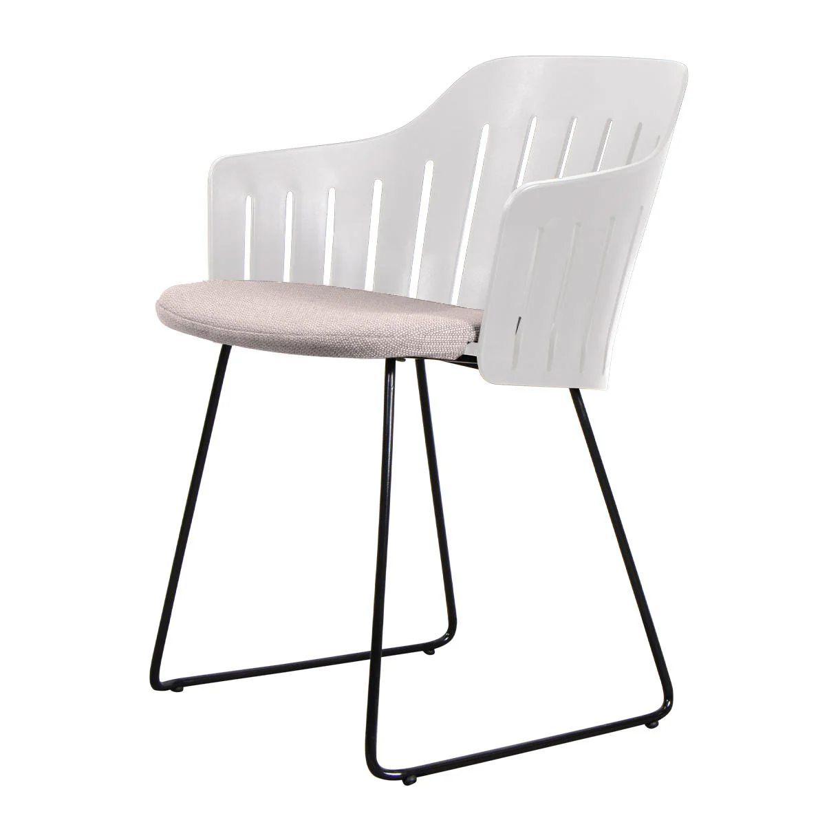 Choice Dining Chair with Black Sled Base - Image 25