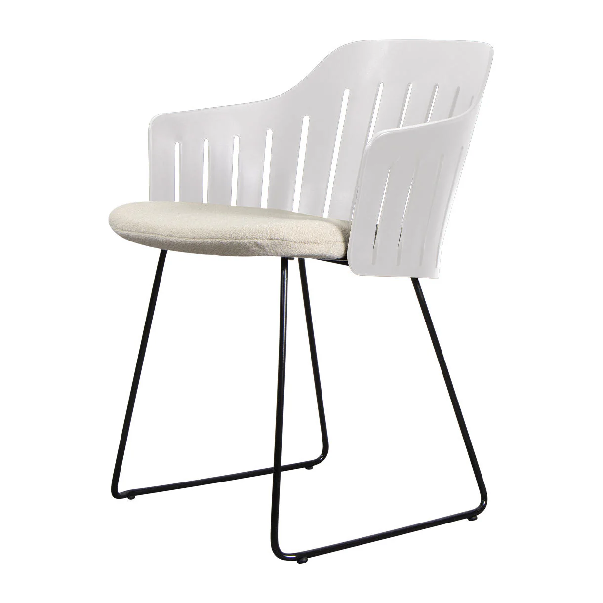 Choice Dining Chair with Black Sled Base - Image 37