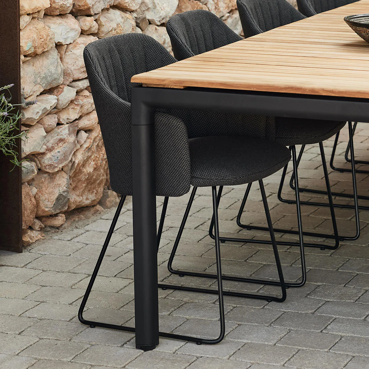 Choice Dining Chair with Black Sled Base - Image 4