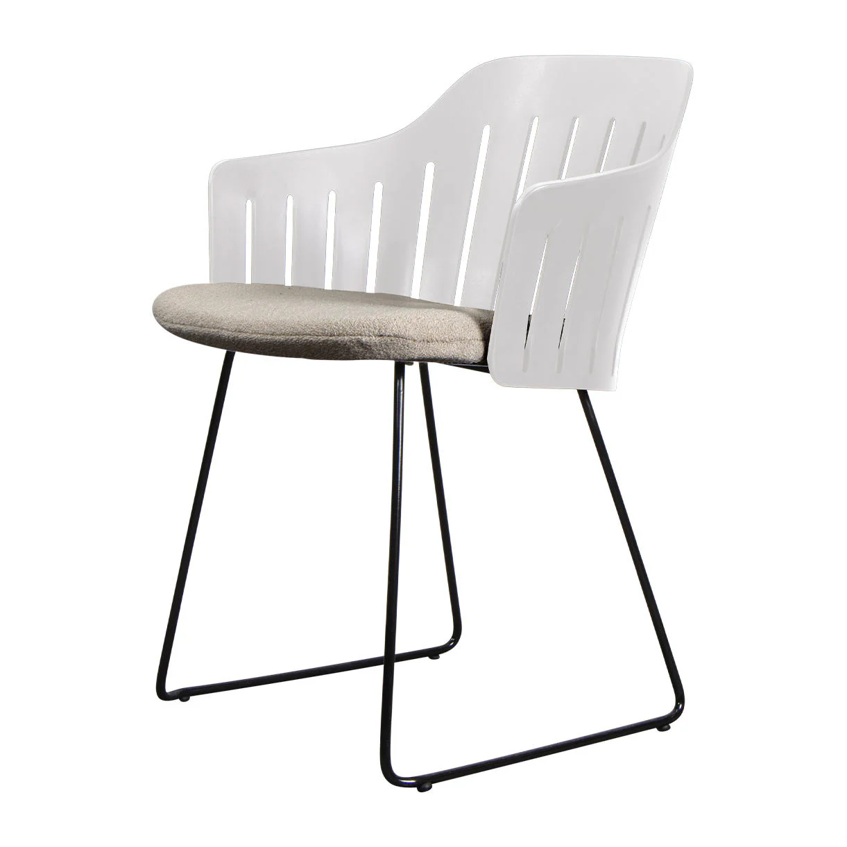 Choice Dining Chair with Black Sled Base - Image 41