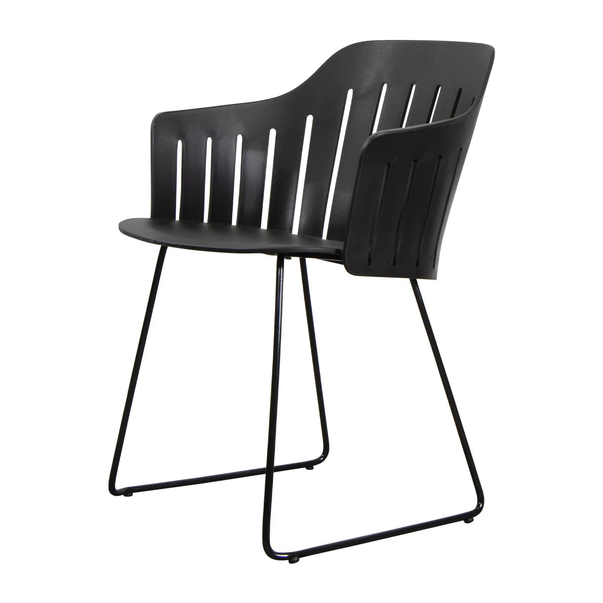Choice Dining Chair with Black Sled Base - Image 7