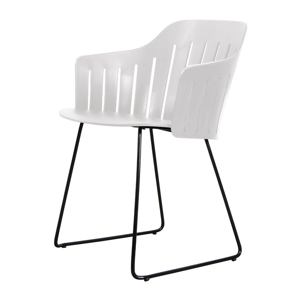 Choice Dining Chair with Black Sled Base - Image 8
