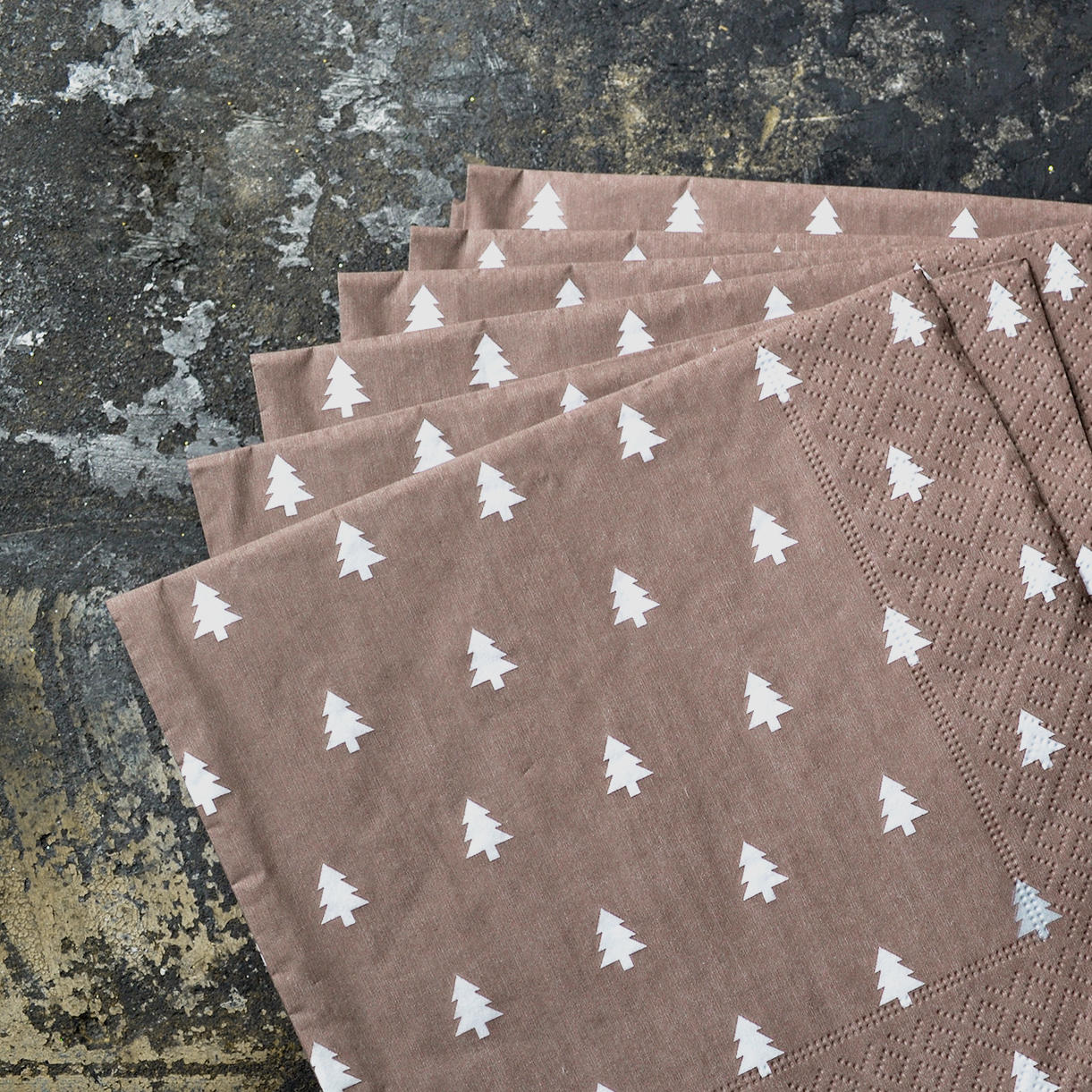 Christmas Tree Paper Napkins