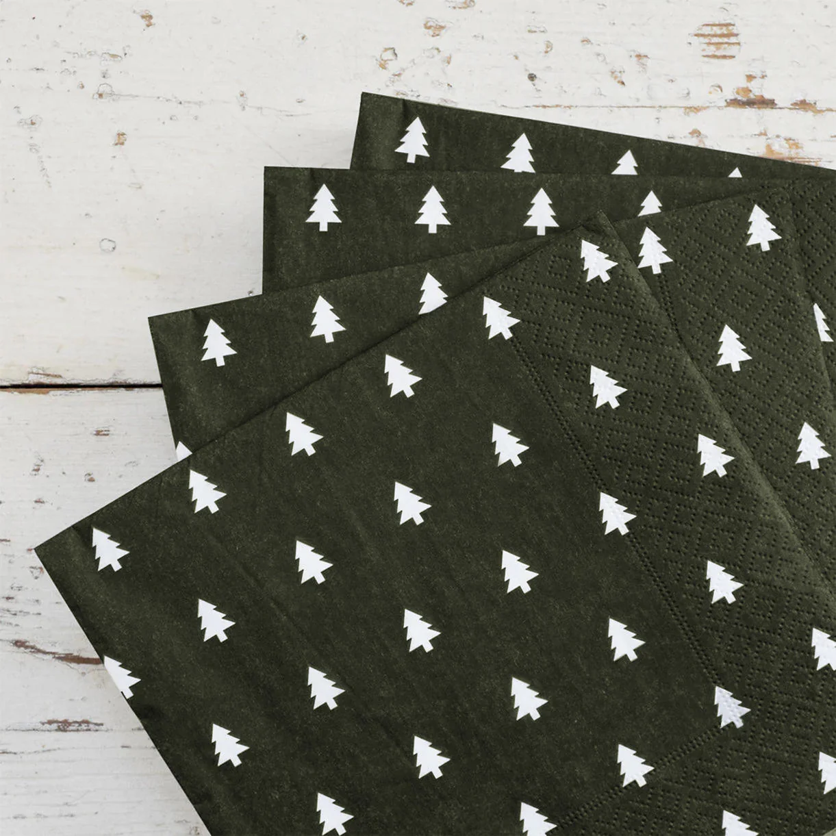 Christmas Tree Paper Napkins - Image 2