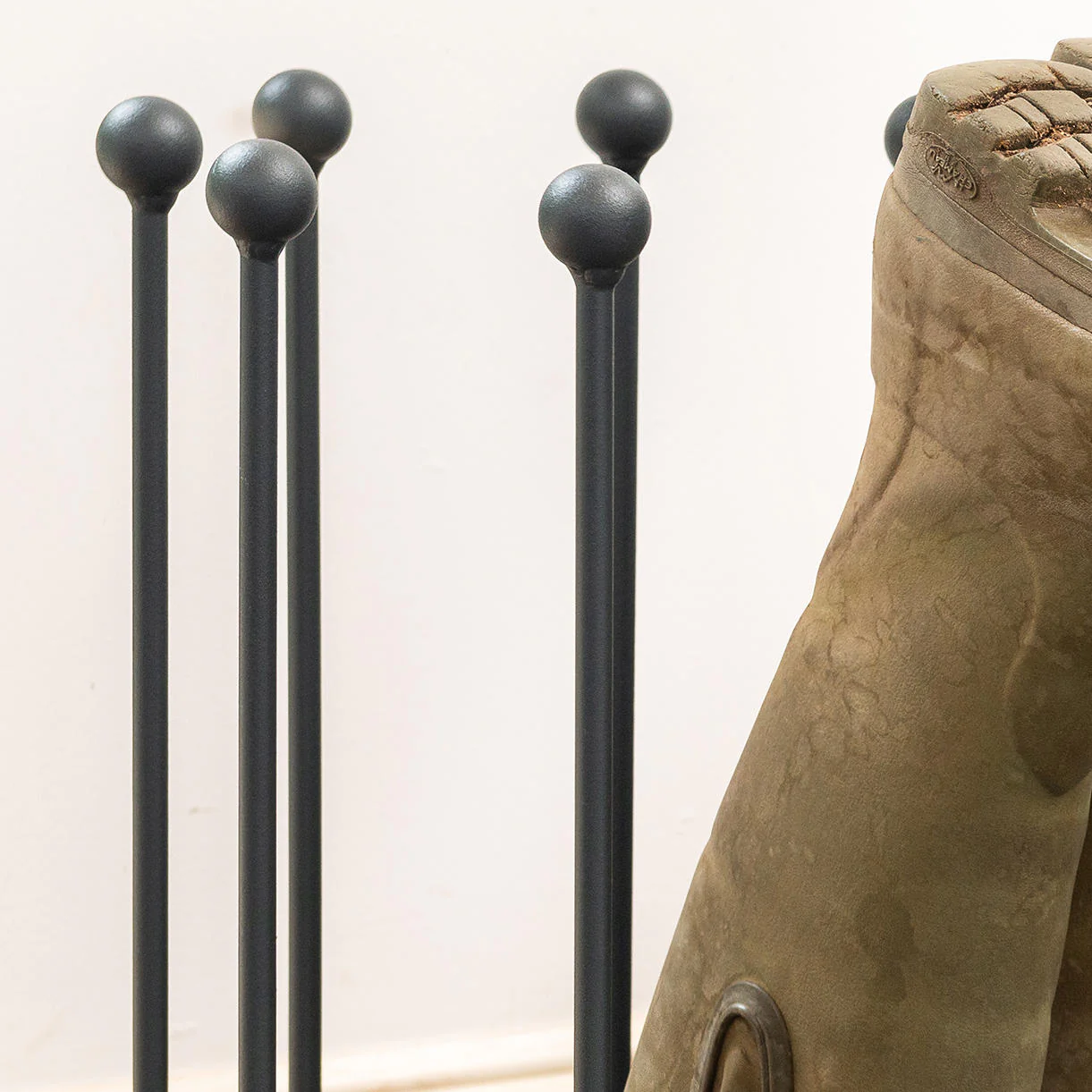 Circular Steel Welly Boot Stand - Image 3