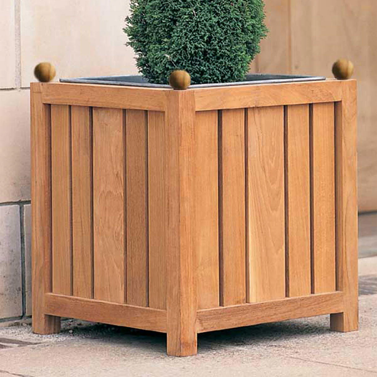 Citroen Teak Planters - Image 2
