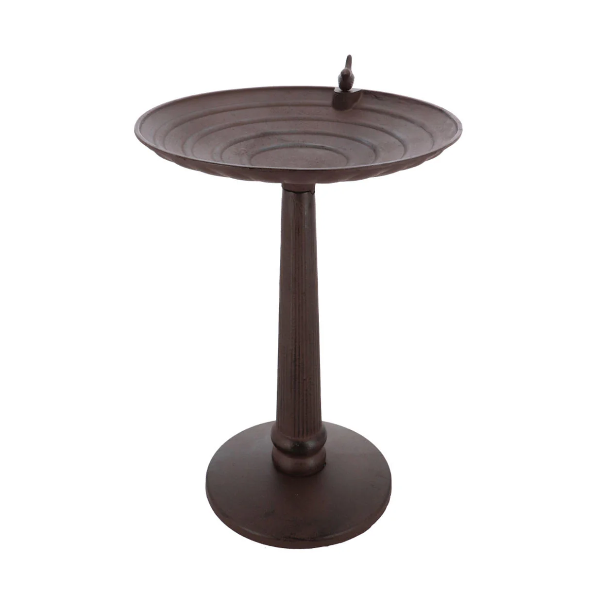 Classic Cast Iron Bird Bath on Stand - Image 2
