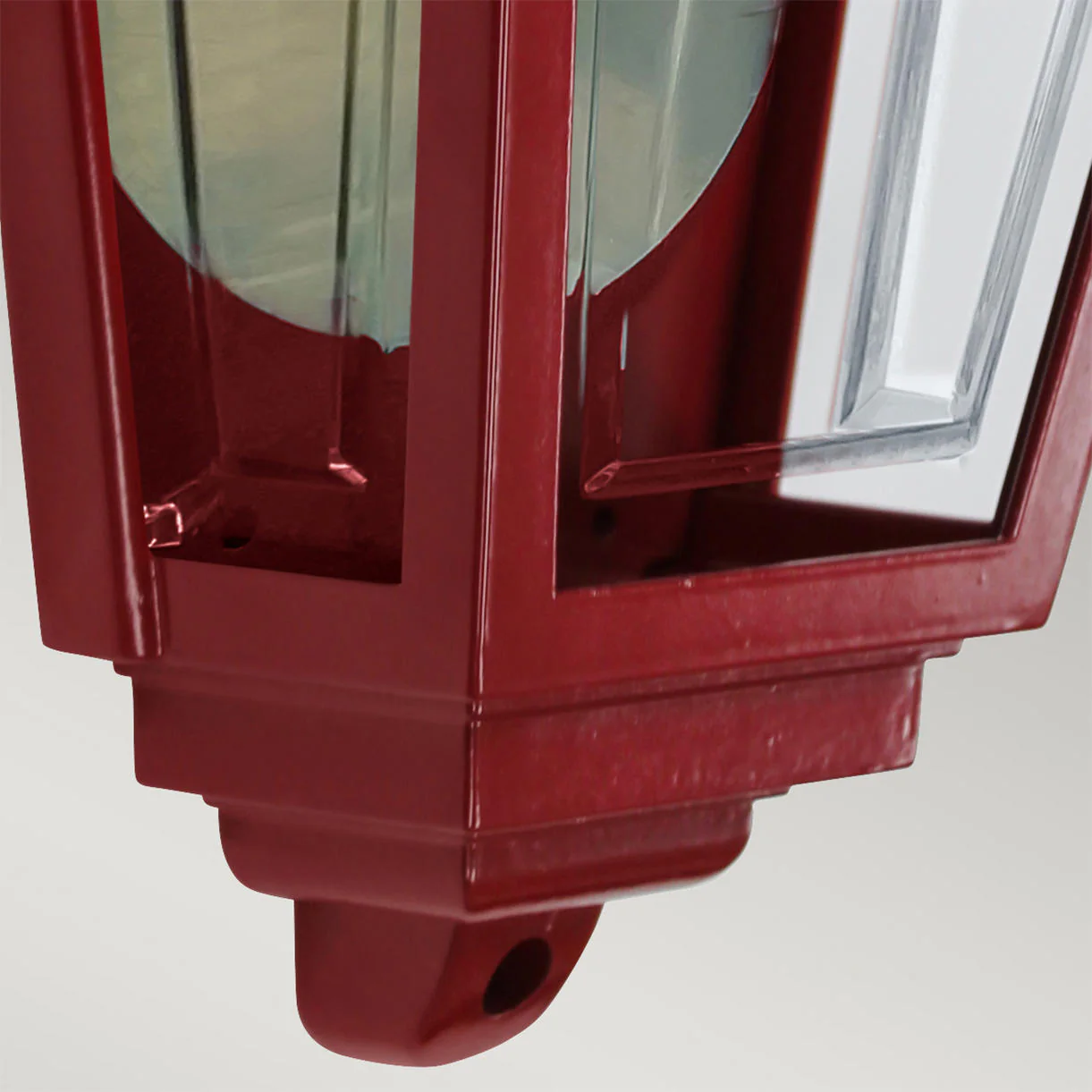Classic Lane Outdoor Half Wall Lantern - Image 4