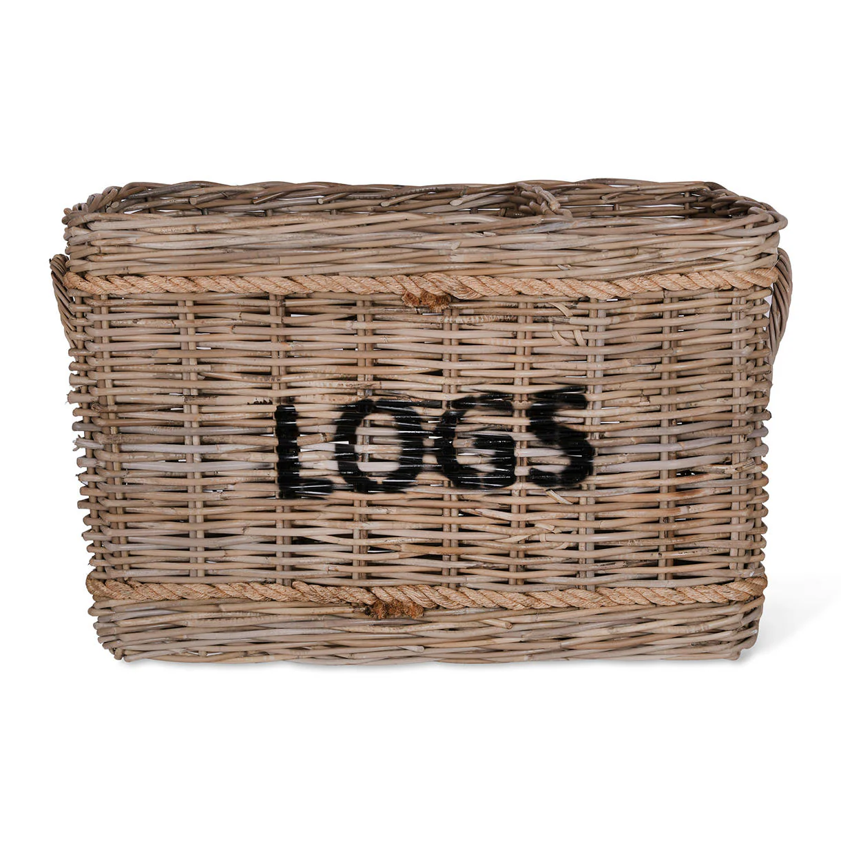 Classic Rectangular Log Basket - Image 4