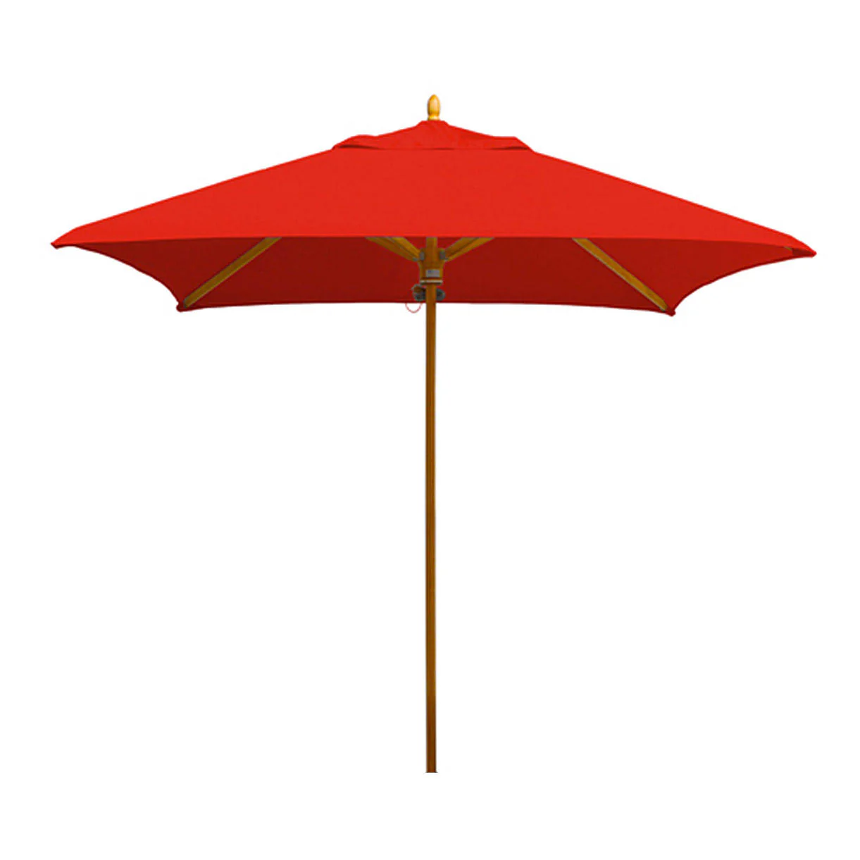 Classic Wood Framed 2.2m Square Parasols - Image 18