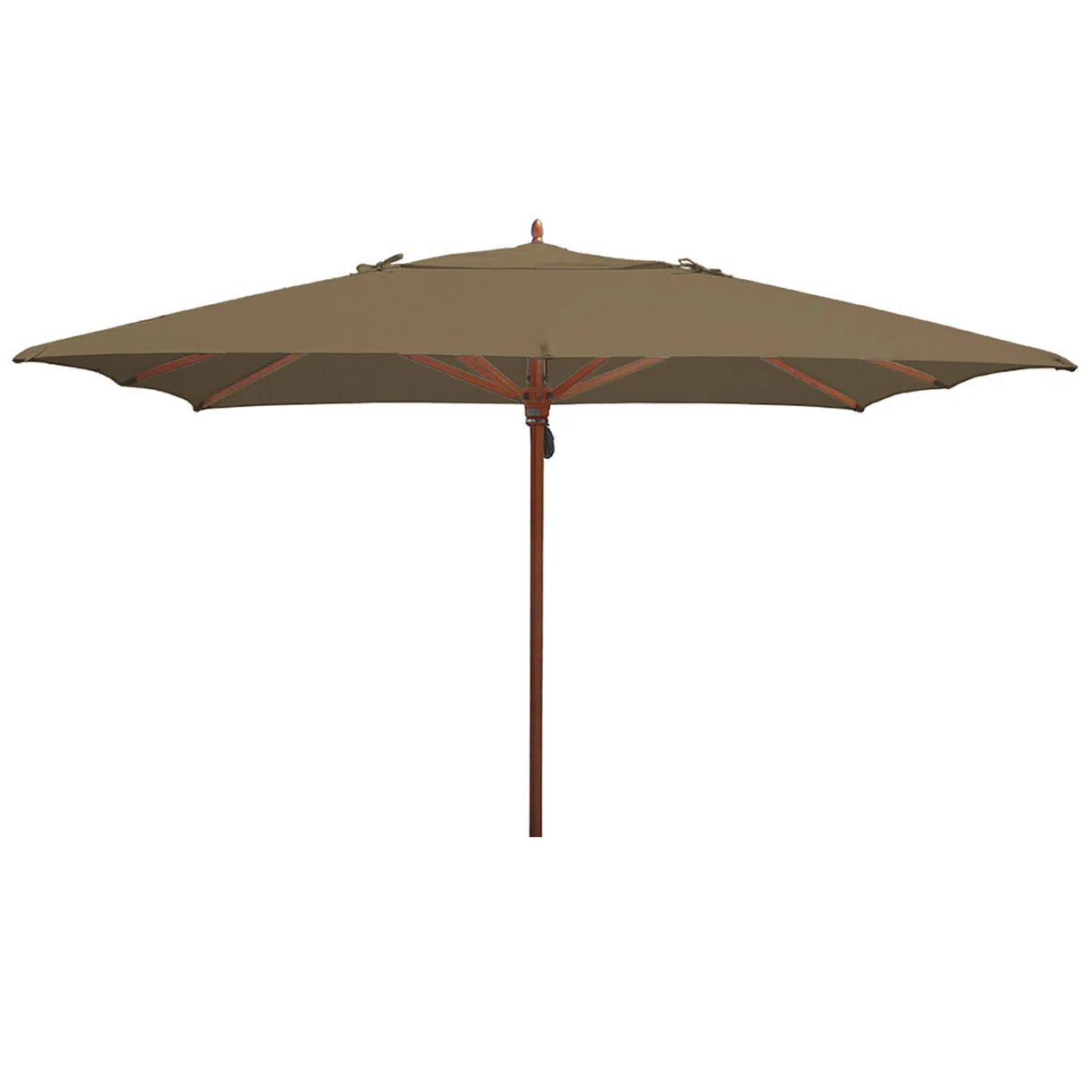 Classic Wood Framed 3.6m Square Parasols - Image 21