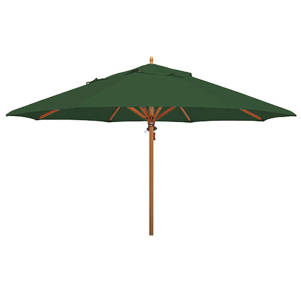 Classic Wood Framed 4.0m Round Parasols - Image 11