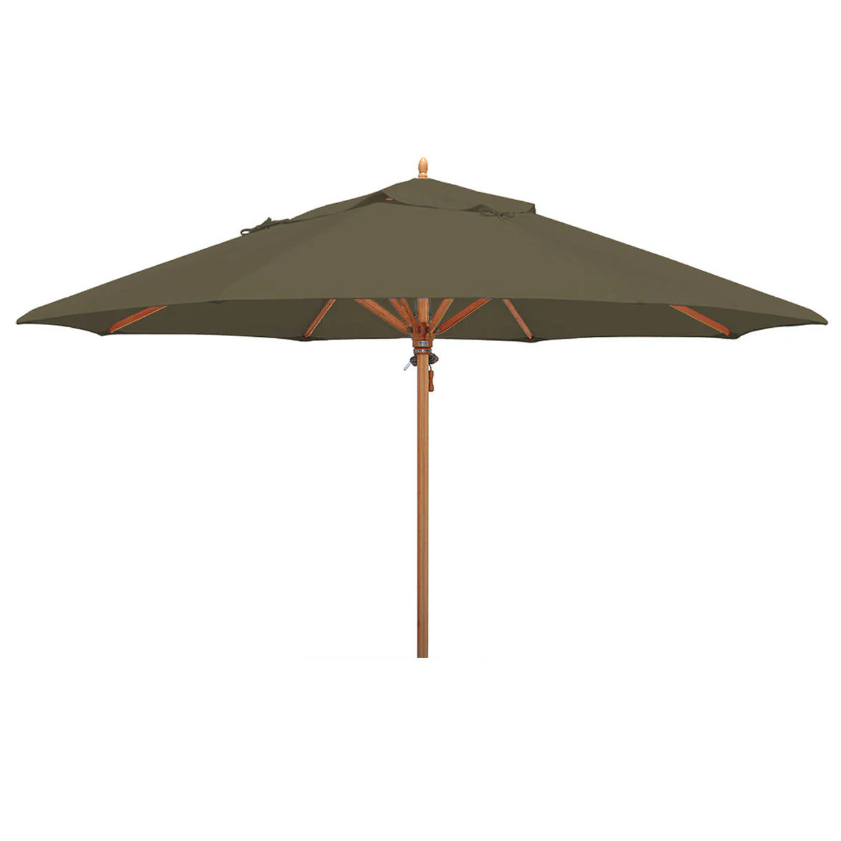 Classic Wood Framed 4.0m Round Parasols - Image 22