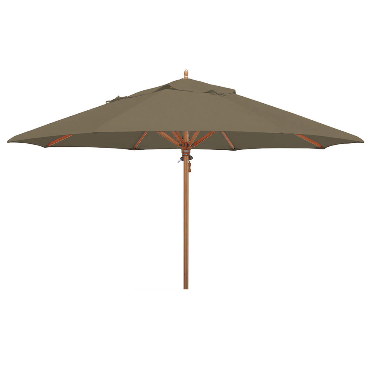 Classic Wood Framed 4.0m Round Parasols - Image 23
