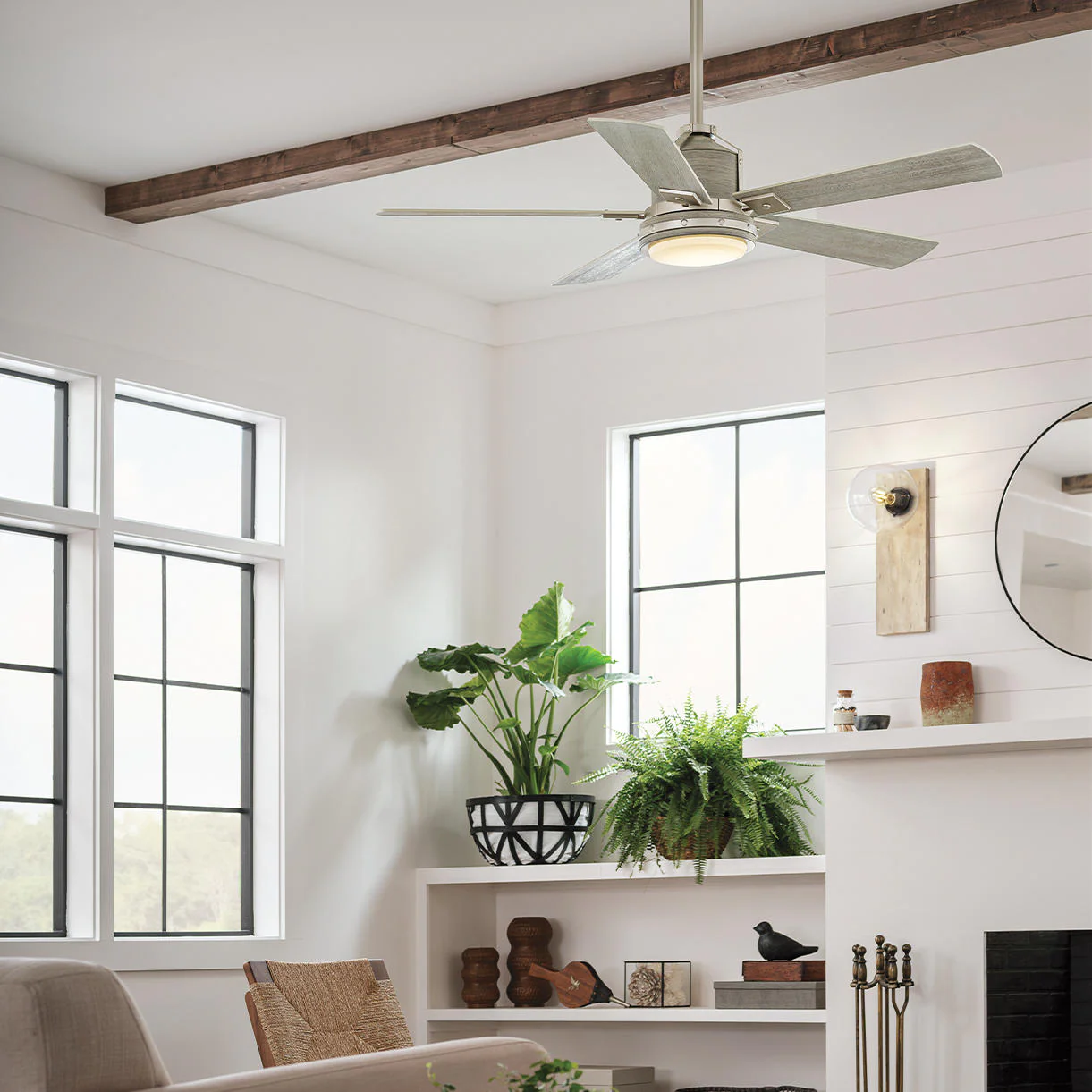 Colerne Indoor Ceiling Fan with LED Light