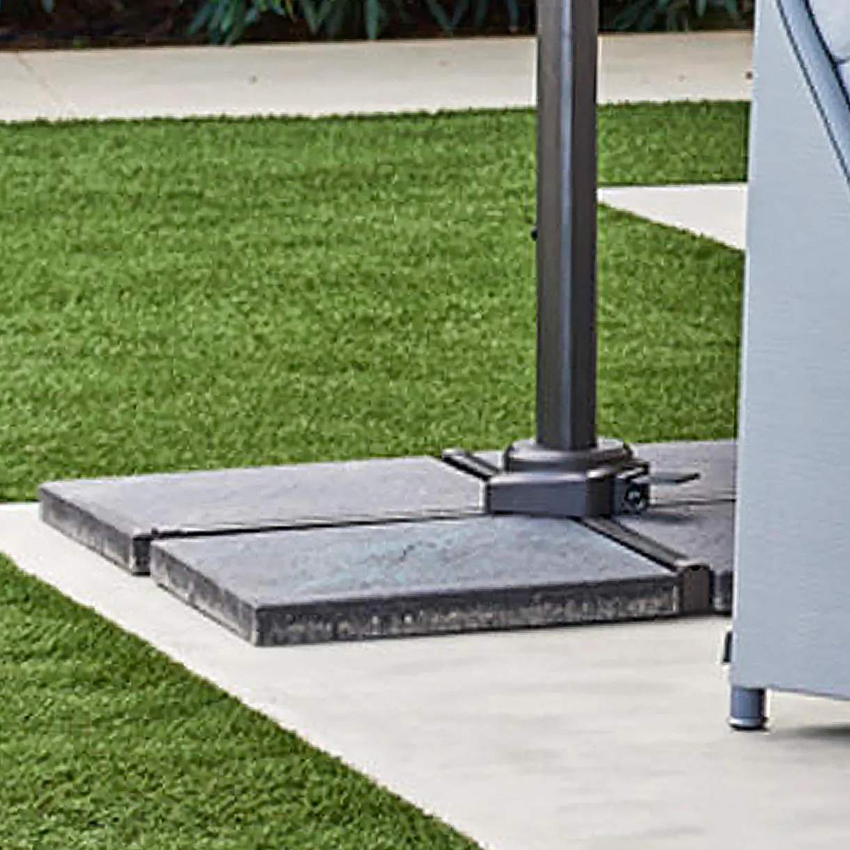 Concrete Tile Base for Hyde Parasol