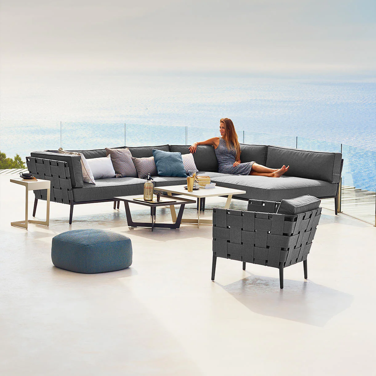 Conic Air Touch 2-Seat Sofa Left Module - Image 5