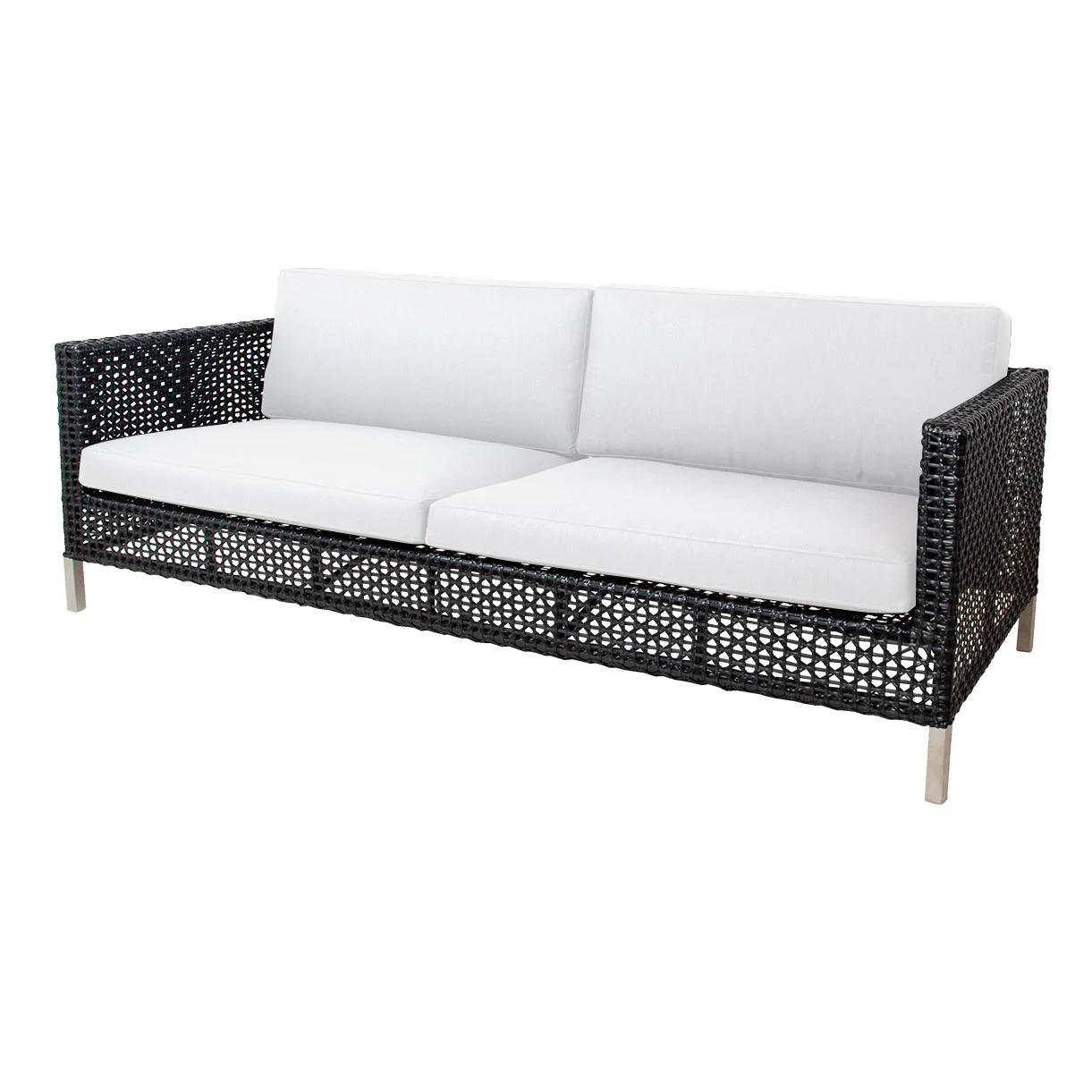 Connect 3-Seater Sofa Open Weave - Image 5