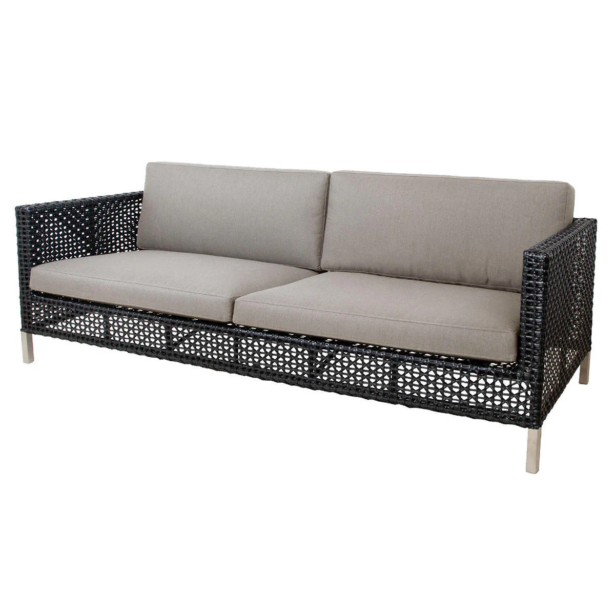 Connect 3-Seater Sofa Open Weave - Image 7