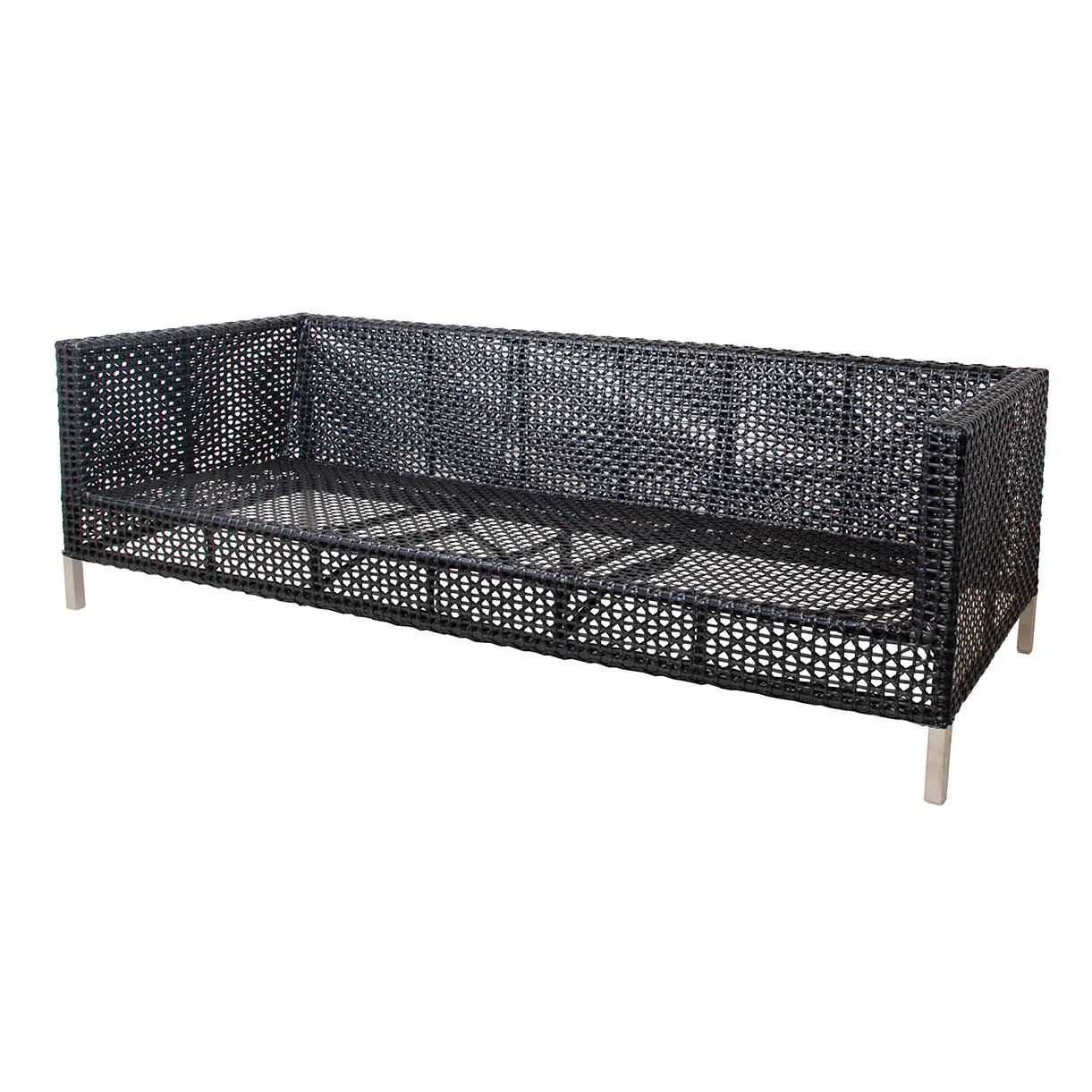 Connect 3-Seater Sofa Open Weave - Image 8