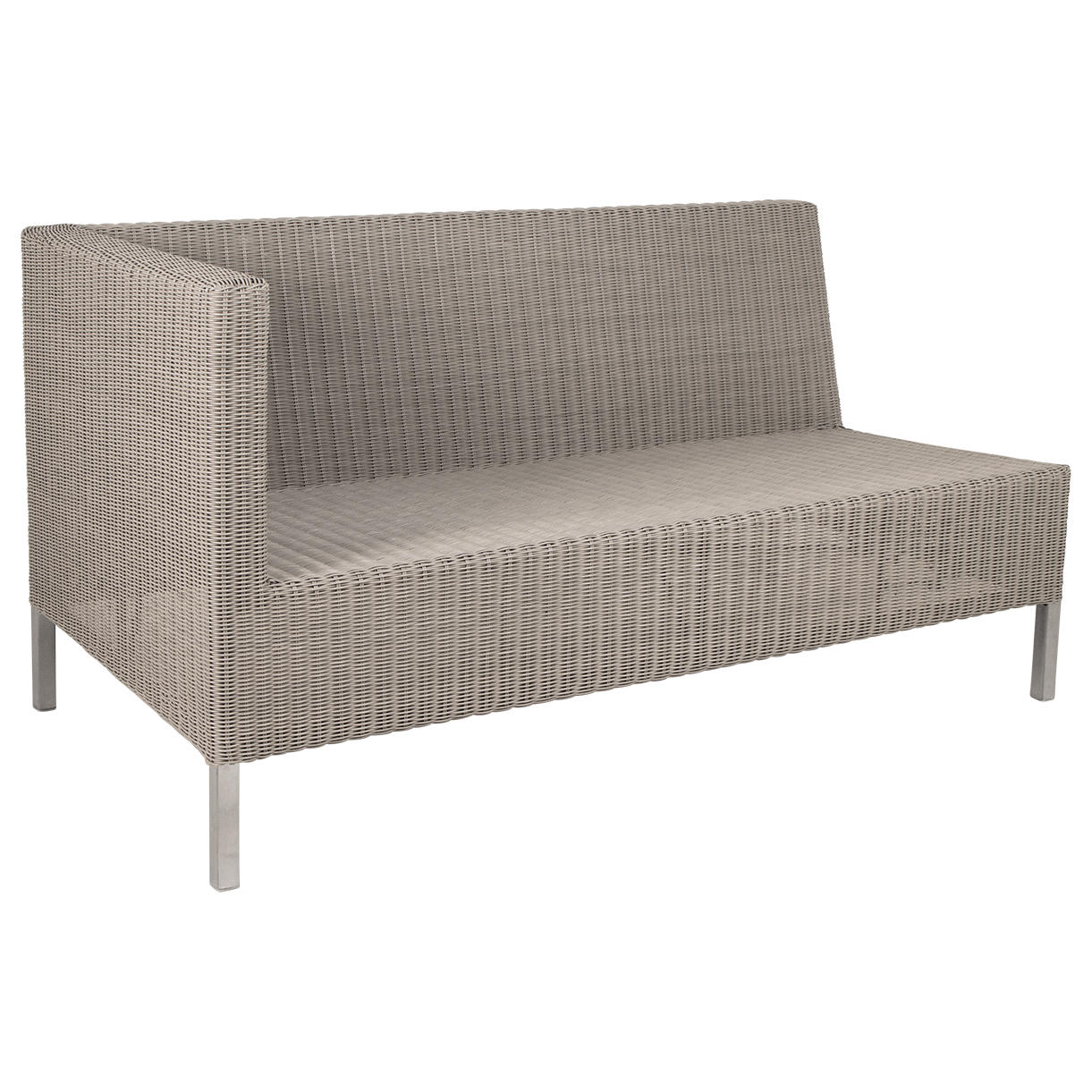 Connect Outdoor Dining Lounge 2 Seater Right Module