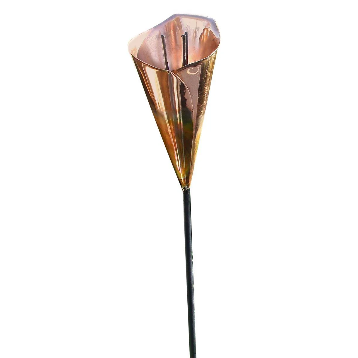 Copper Arum Lily Sculptures - Image 8