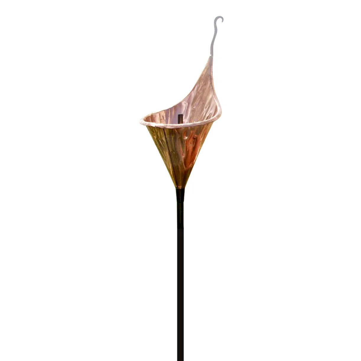Copper Fluted Lily Sculptures - Image 6