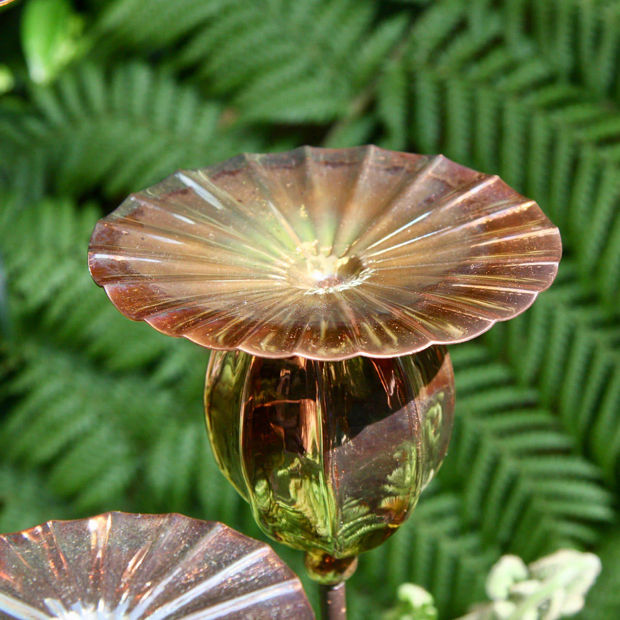 Copper Poppy Seedhead Stakes - Image 4
