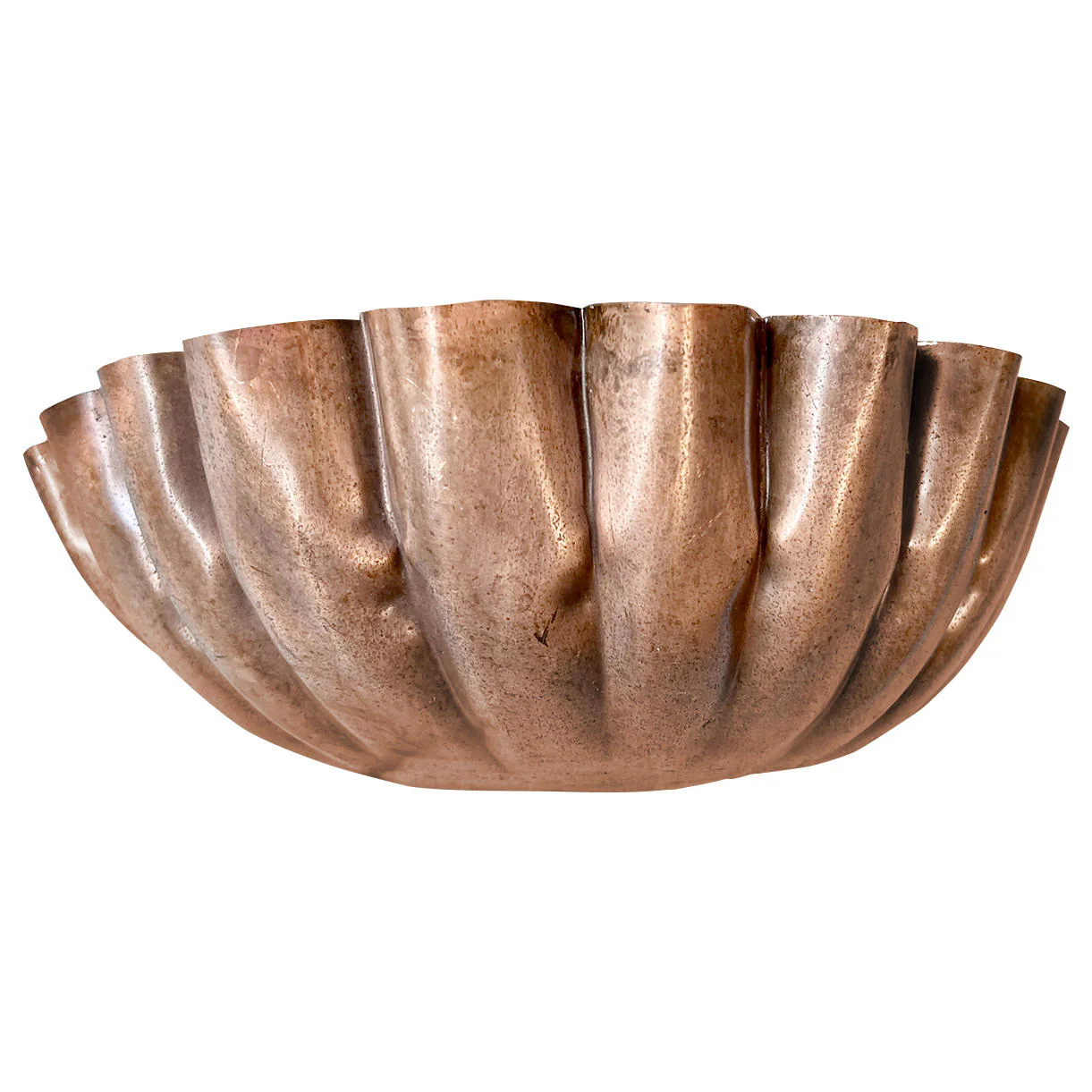Copper Shell Shaped Wall Planter - Image 3