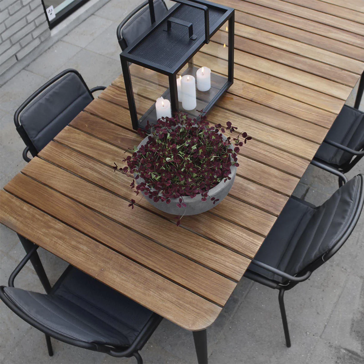 Core 90cm Wide Outdoor Dining Table