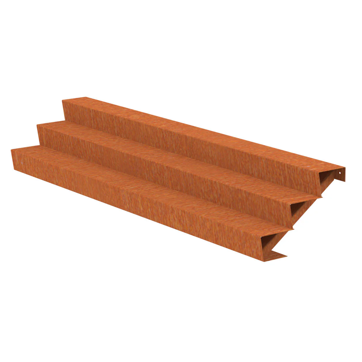 Corten Steel Outdoor Garden Steps - Image 10
