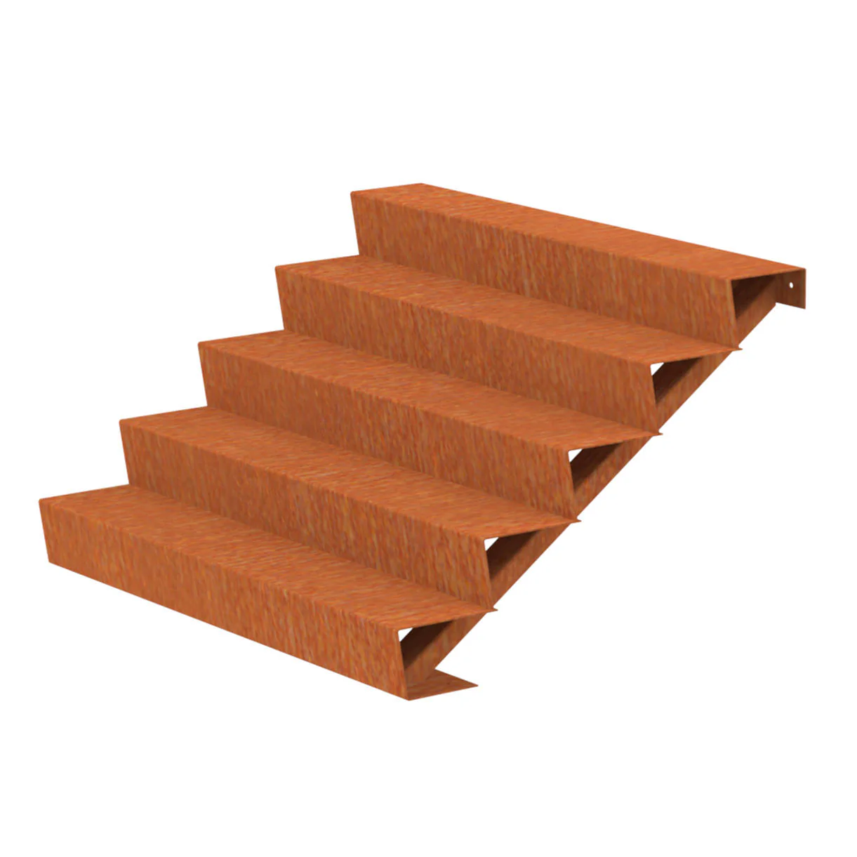 Corten Steel Outdoor Garden Steps - Image 12