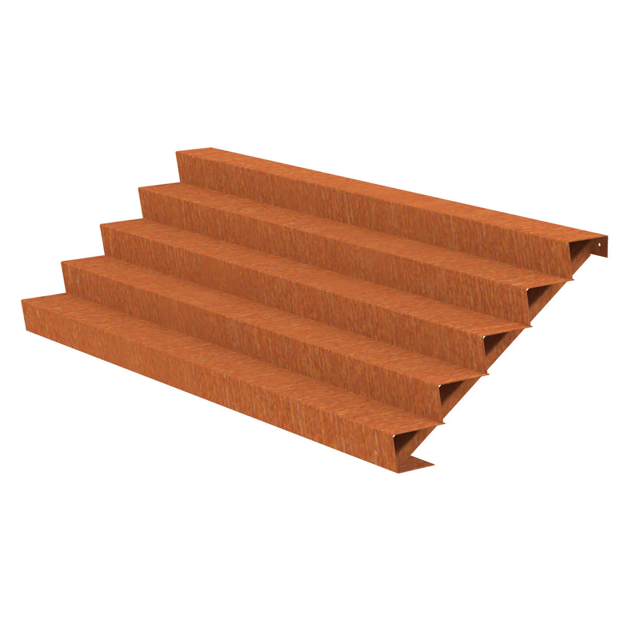 Corten Steel Outdoor Garden Steps - Image 13