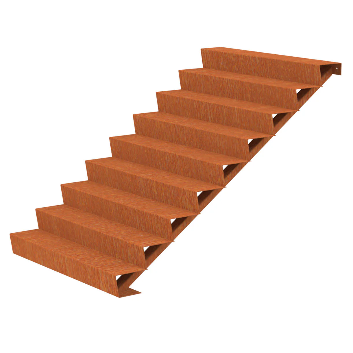 Corten Steel Outdoor Garden Steps - Image 16