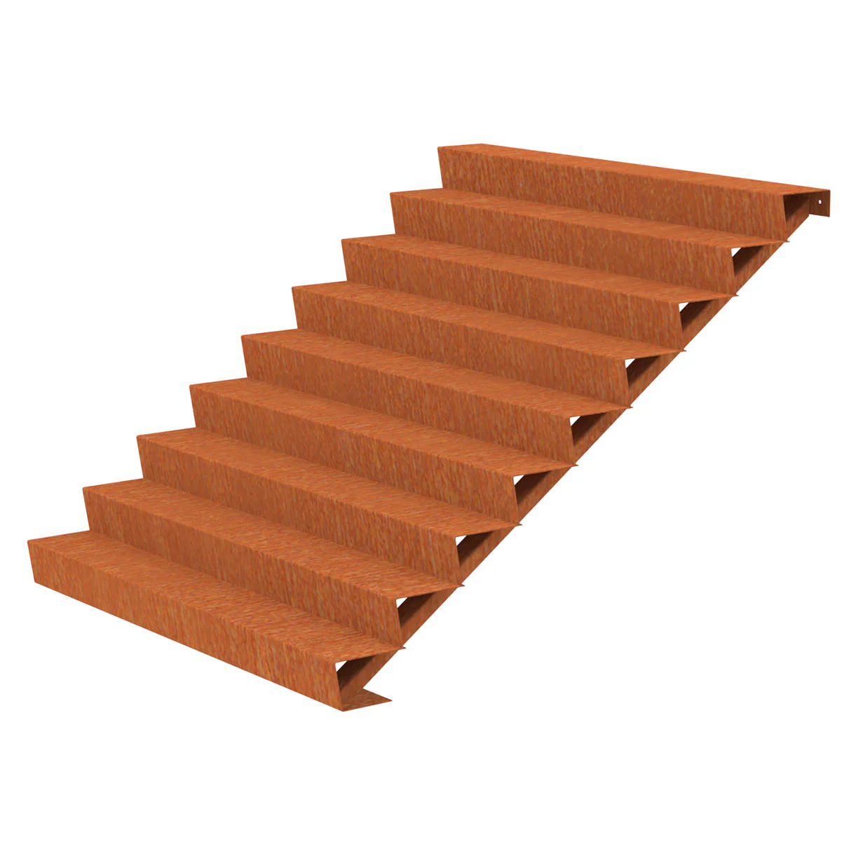 Corten Steel Outdoor Garden Steps - Image 17
