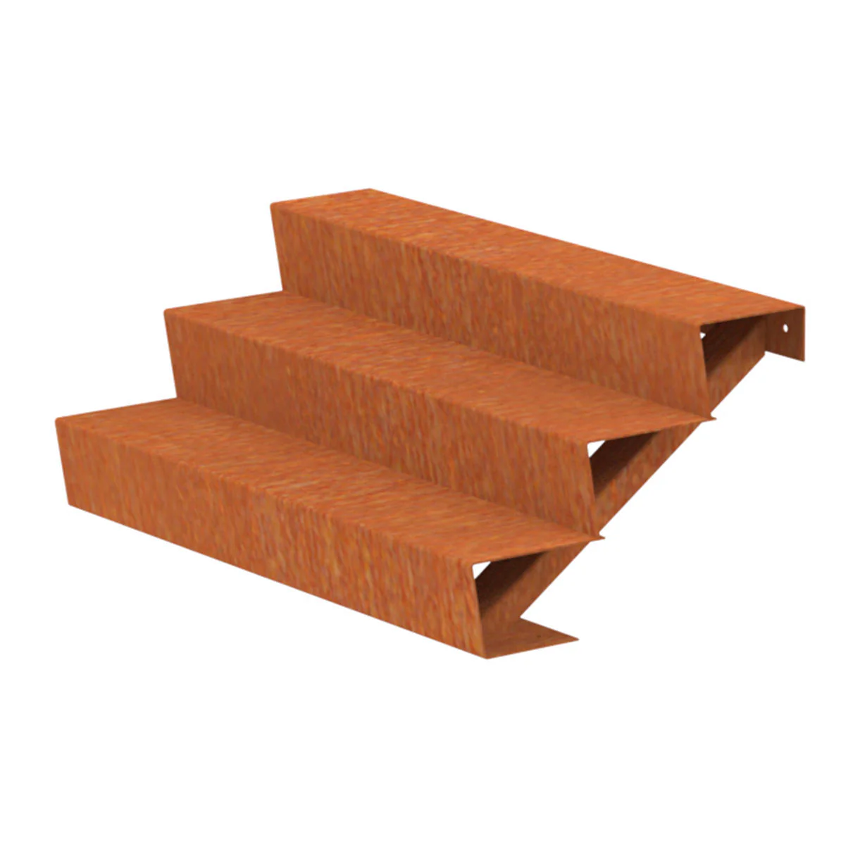 Corten Steel Outdoor Garden Steps - Image 23
