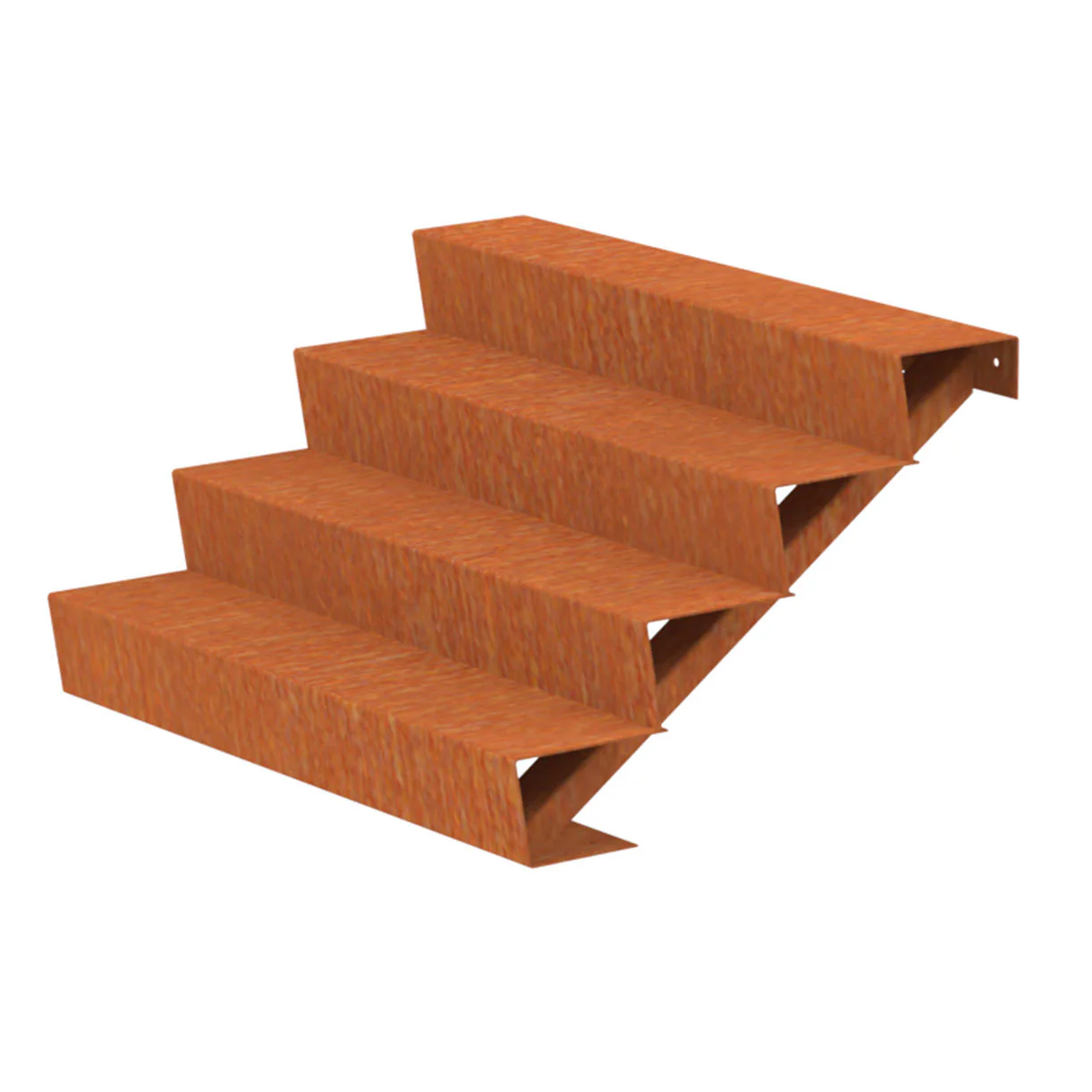 Corten Steel Outdoor Garden Steps - Image 26