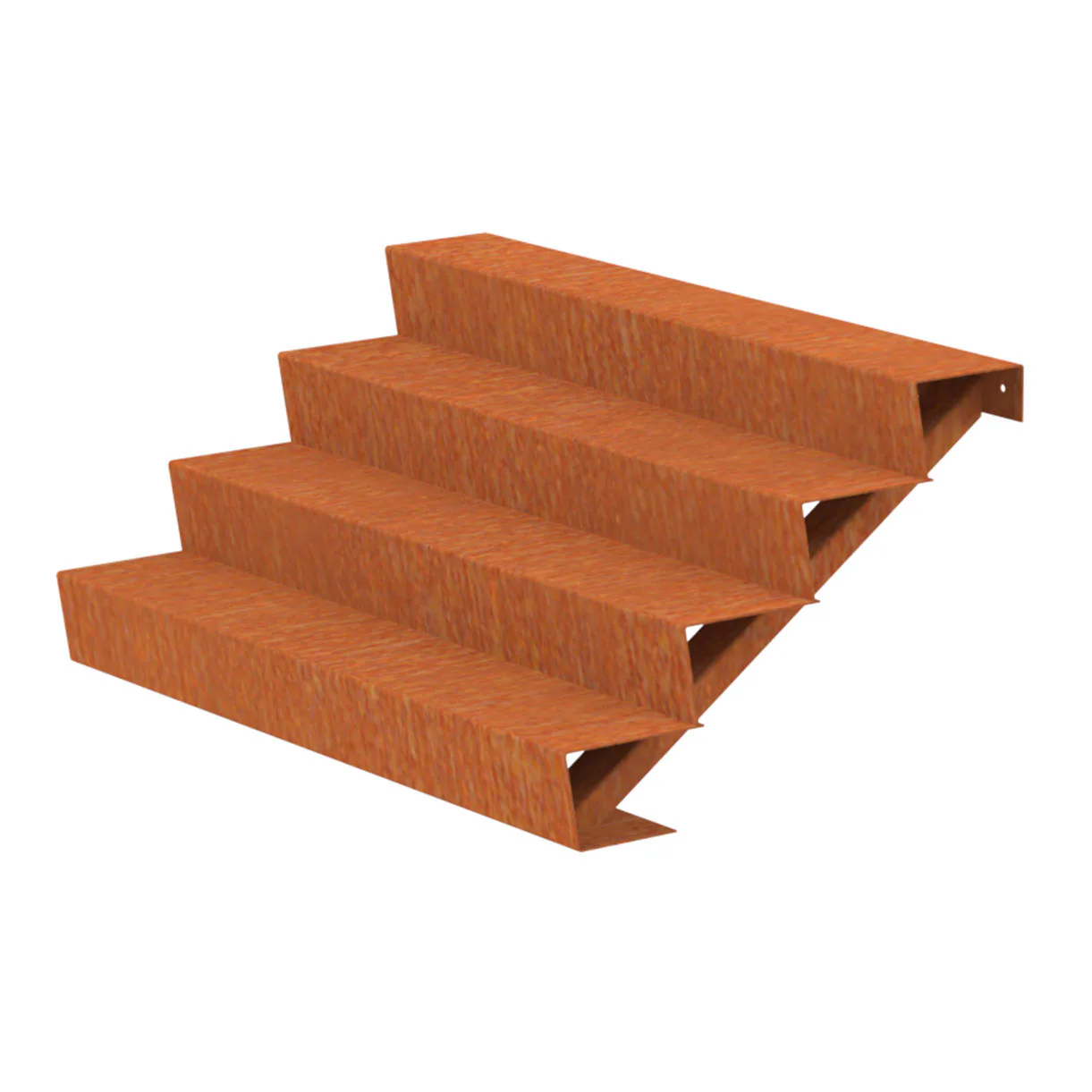 Corten Steel Outdoor Garden Steps - Image 27