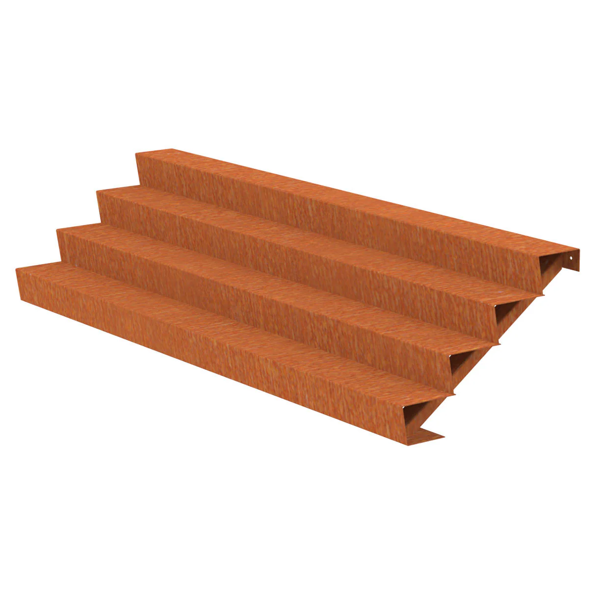 Corten Steel Outdoor Garden Steps - Image 29