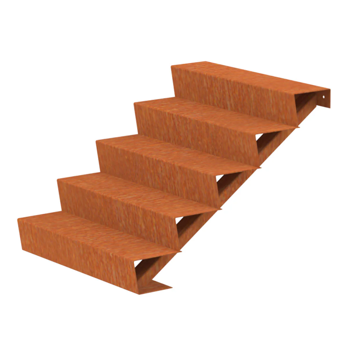 Corten Steel Outdoor Garden Steps - Image 30