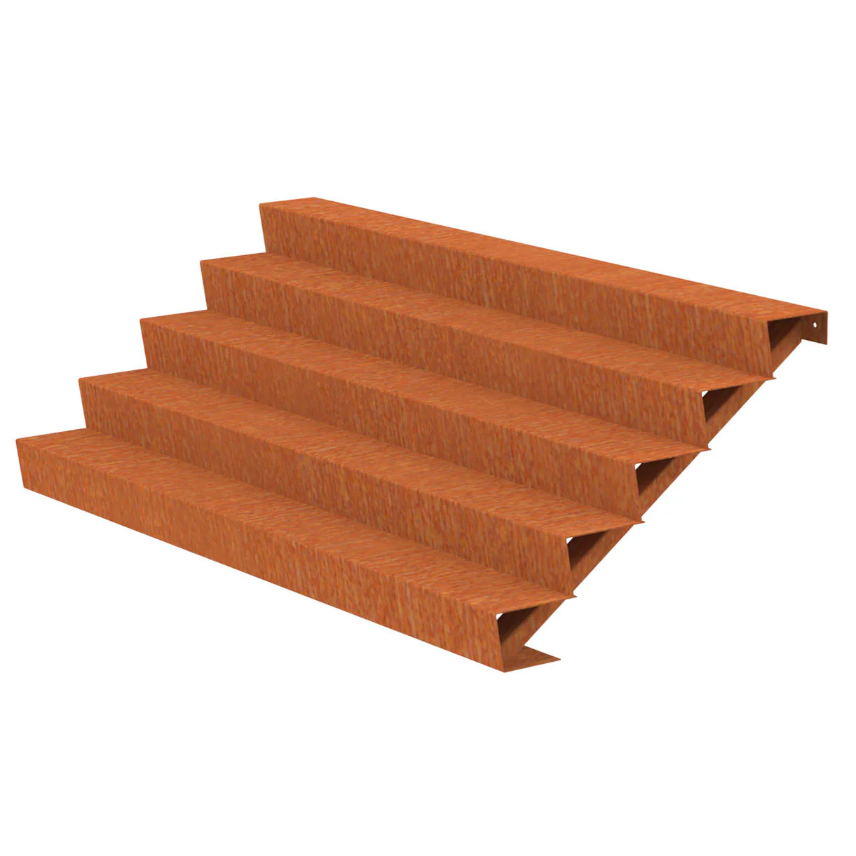 Corten Steel Outdoor Garden Steps - Image 33