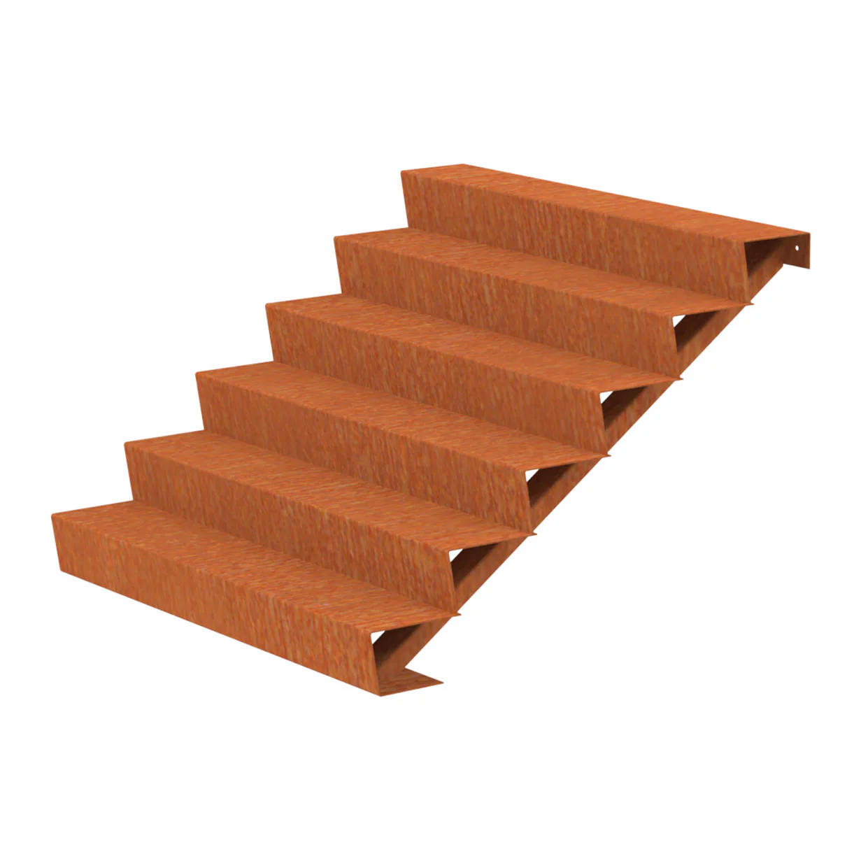 Corten Steel Outdoor Garden Steps - Image 36