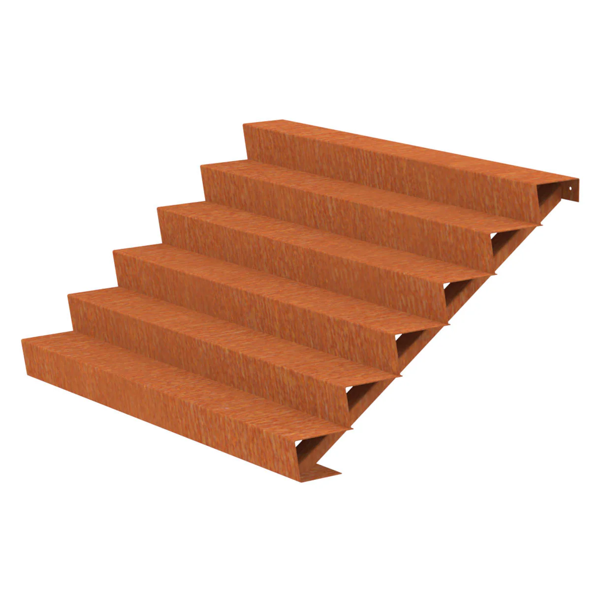 Corten Steel Outdoor Garden Steps - Image 37