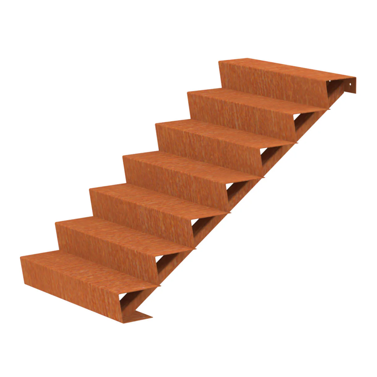 Corten Steel Outdoor Garden Steps - Image 40